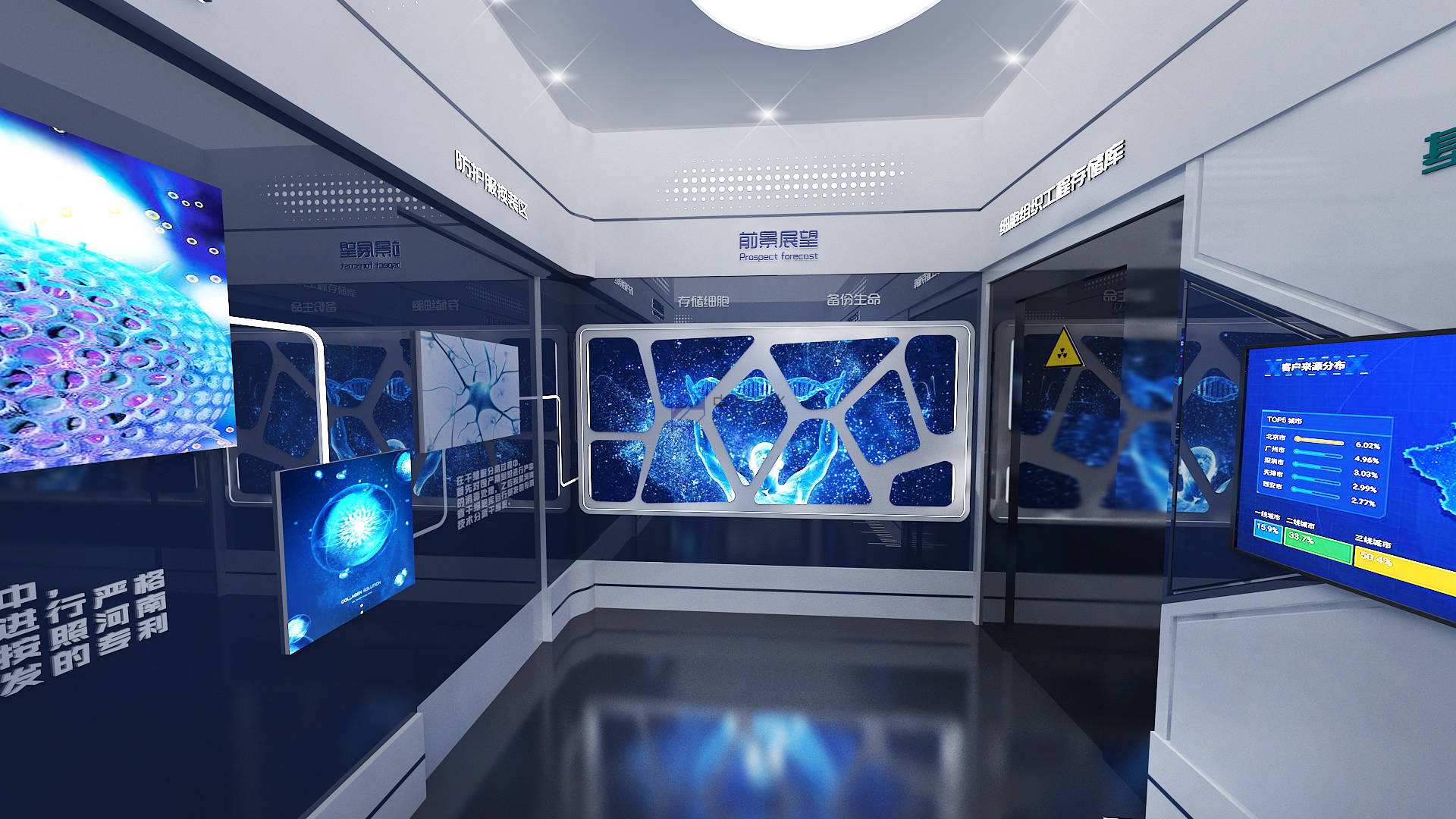 數字展廳 ， 展廳 ， 鑫時空