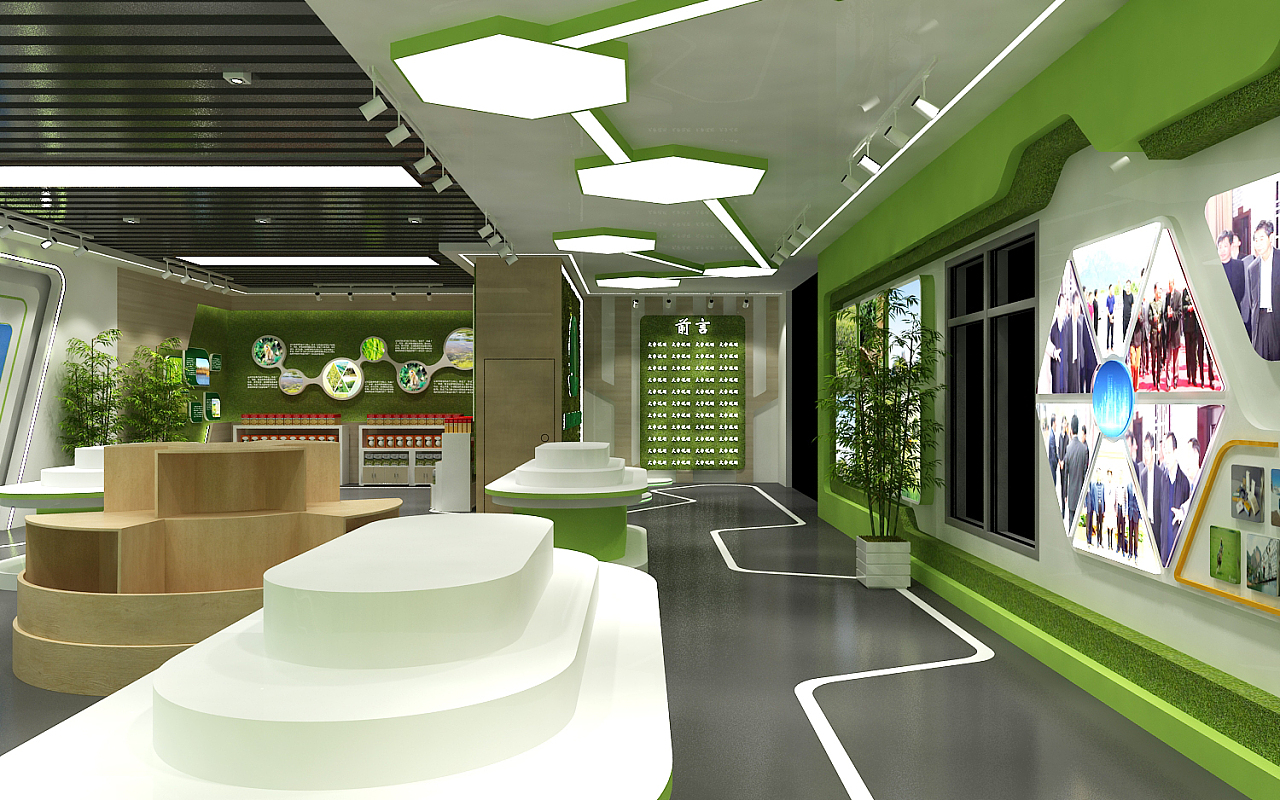 展廳設(shè)計(jì) ，展廳 ，鑫時(shí)空